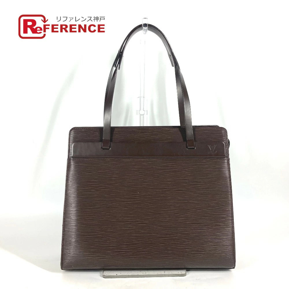 LOUIS VUITTON Epi Croisette Shoulder Bag Handbag Leather Mocha Brown